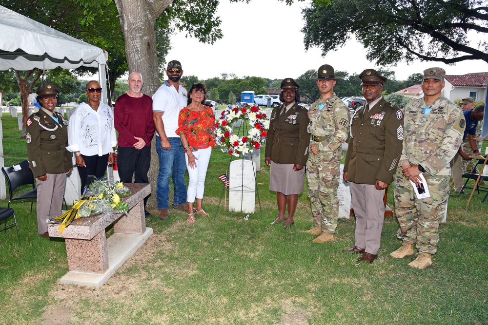 Former Sgt. Maj. of the Army Leon L. Van Autreve honored at ceremony