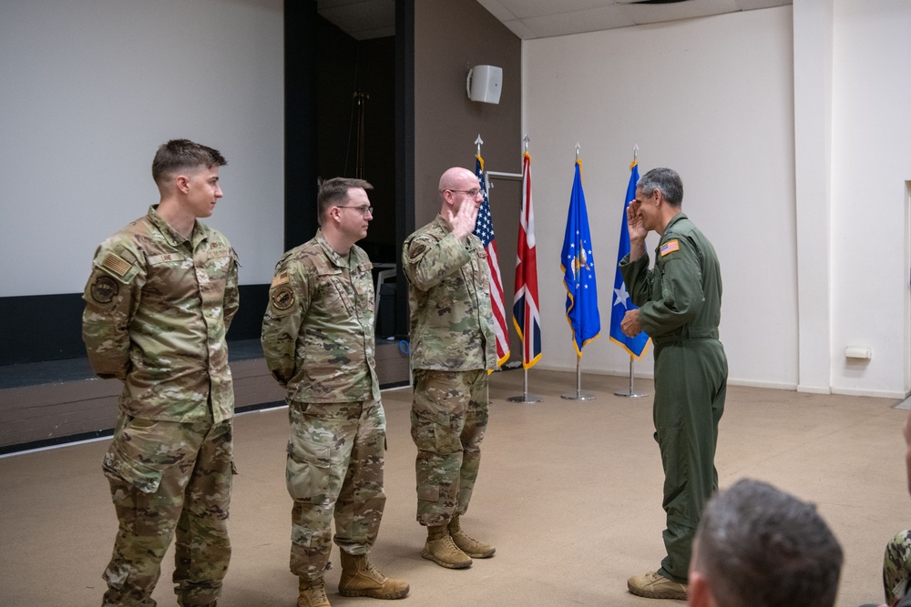 501st Combat Support Wing hosts EUCOM leadership visit to RAF Fairford and BTF 24-3