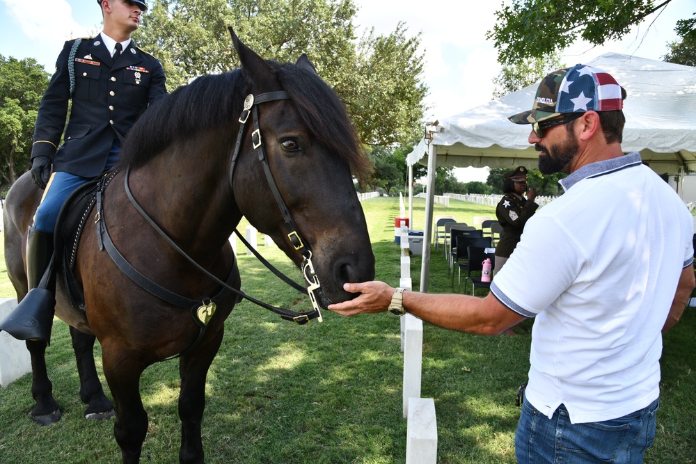 Former Sgt. Maj. of the Army Leon L. Van Autreve honored at ceremony