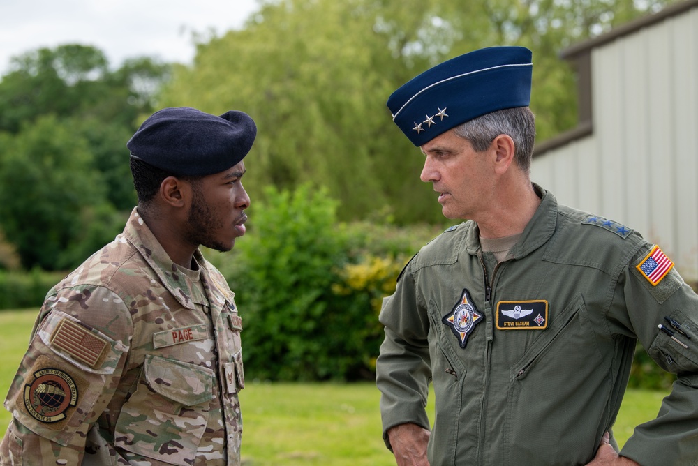 501st Combat Support Wing hosts EUCOM leadership visit to RAF Fairford and BTF 24-3