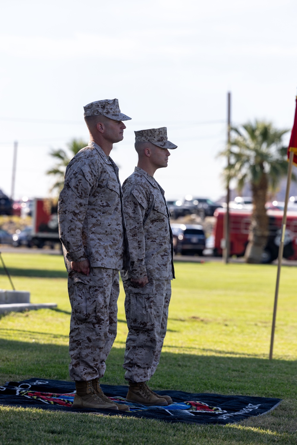 2/7 conducts change of command ceremony