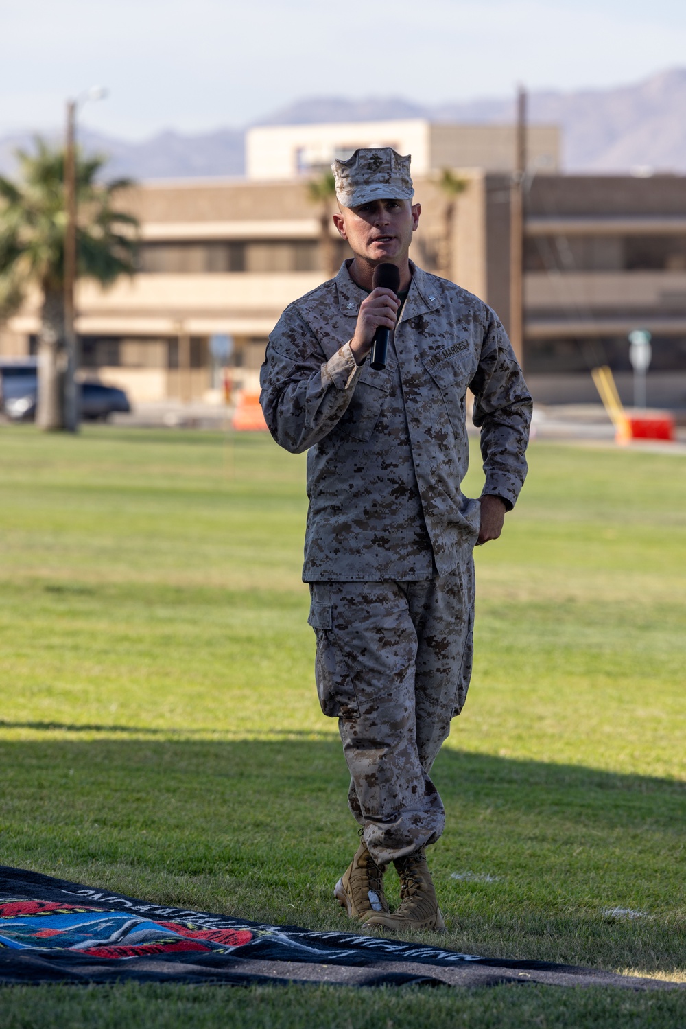 2/7 conducts change of command ceremony
