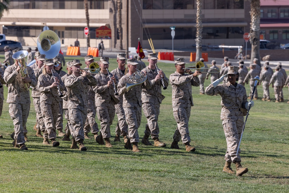 2/7 conducts change of command ceremony