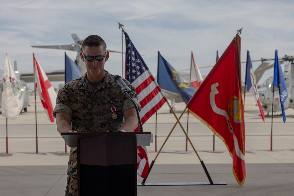 Master Gunnery Sgt. Theodore Swieczkowski’s Retirement Ceremony