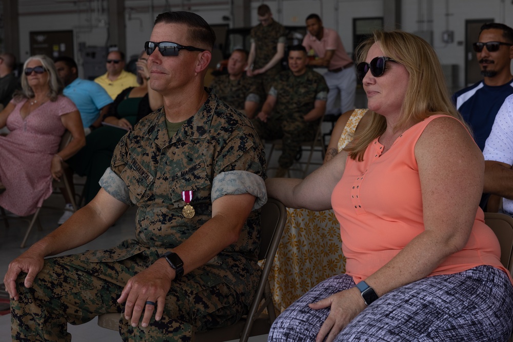 Master Gunnery Sgt. Theodore Swieczkowski’s Retirement Ceremony