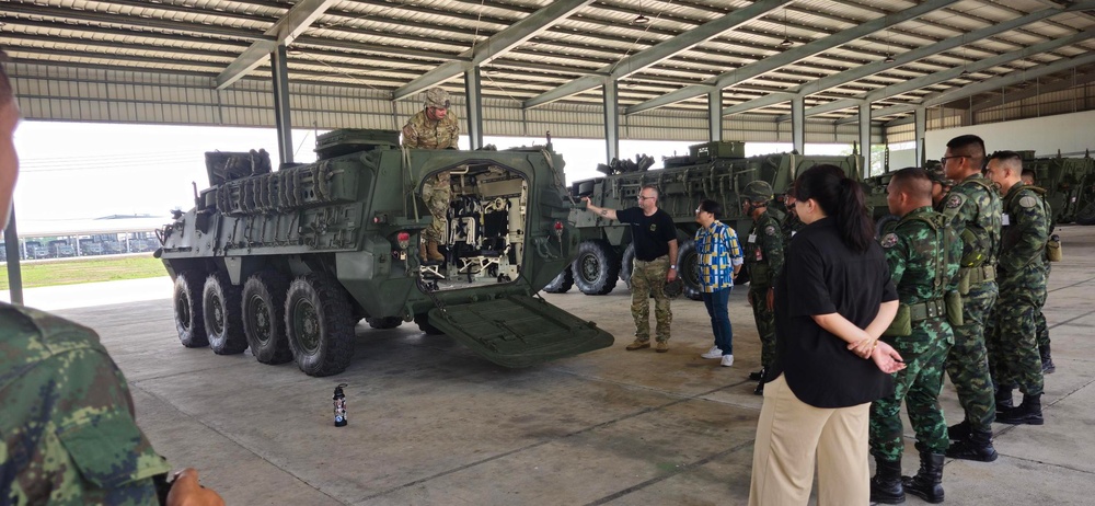 Washington National Guard, Royal Thai Army reinforce bonds with Stryker Exchange