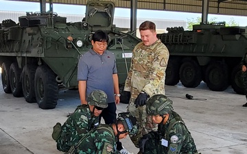 Washington National Guard, Royal Thai Army reinforce bonds with Stryker Exchange