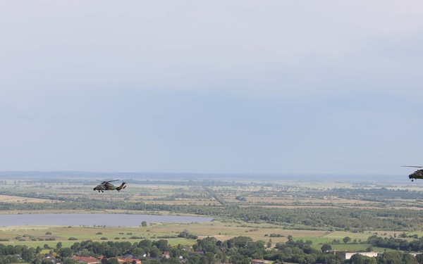 BALTOPS24 Helicopter Formation