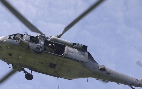 BALTOPS24 Rappelling Exercise