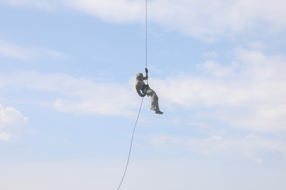 BALTOPS24 Rappelling Exercise