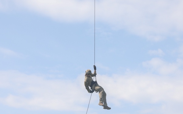 BALTOPS24 Rappelling Exercise