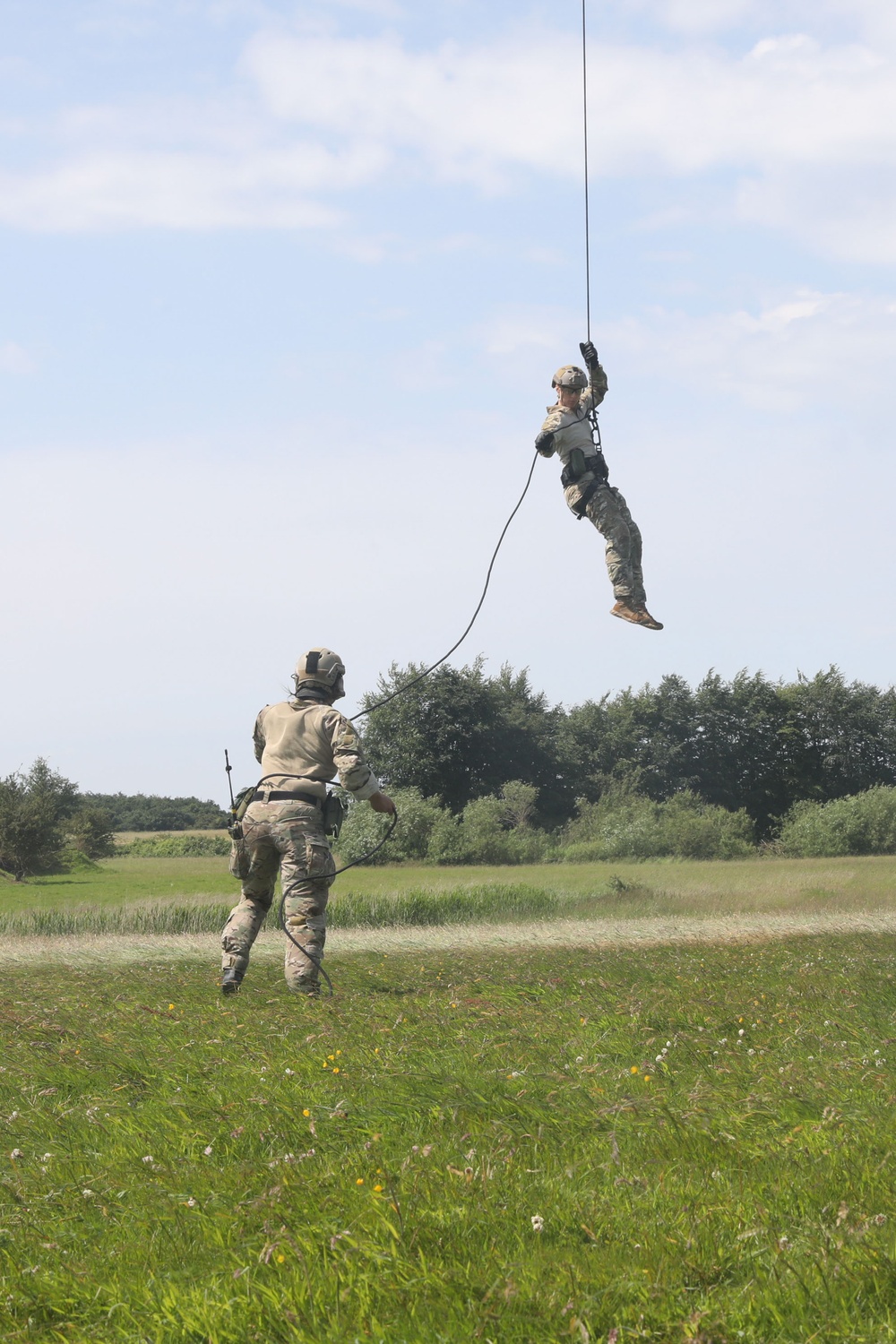 BALTOPS24 Rappelling Exercise