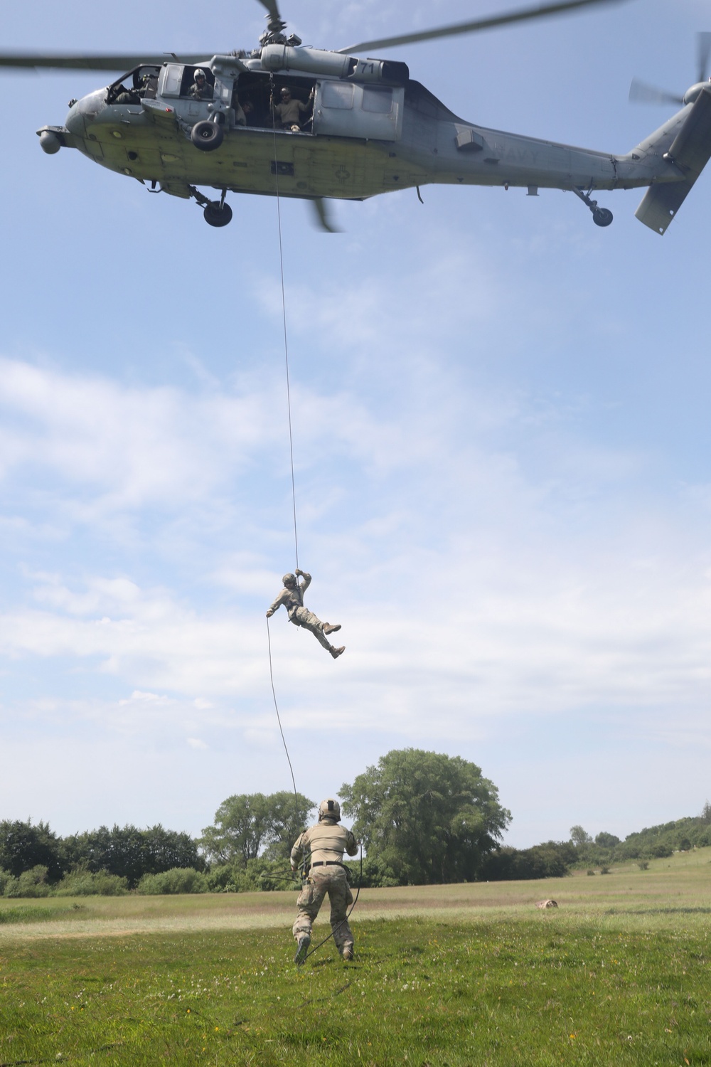 BALTOPS24 Rappelling Exercise
