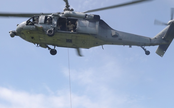 BALTOPS24 Rappelling Exercise