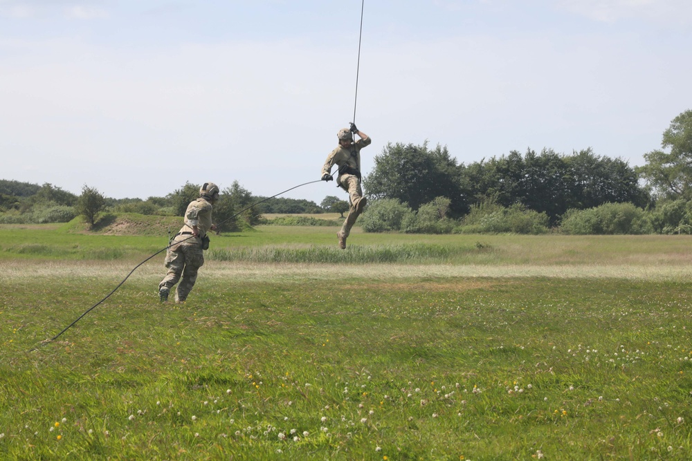 BALTOPS24 Rappelling Exercise