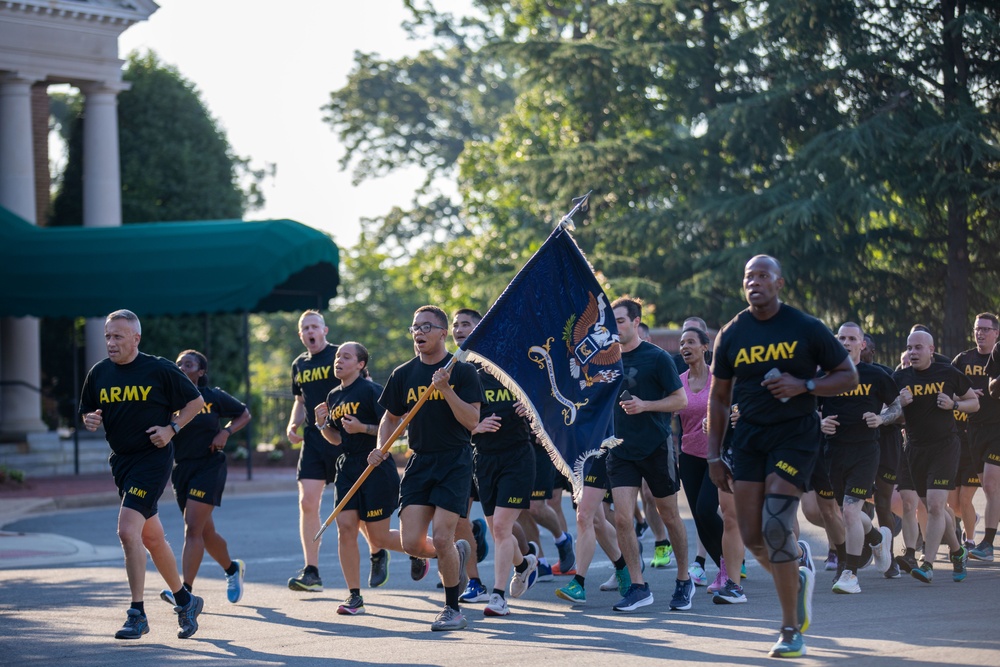 249th Army Birthday Run