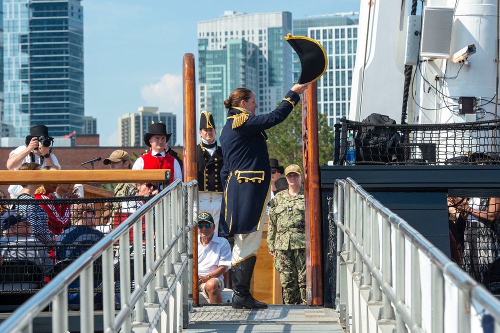 USS Constitution Goes Underway