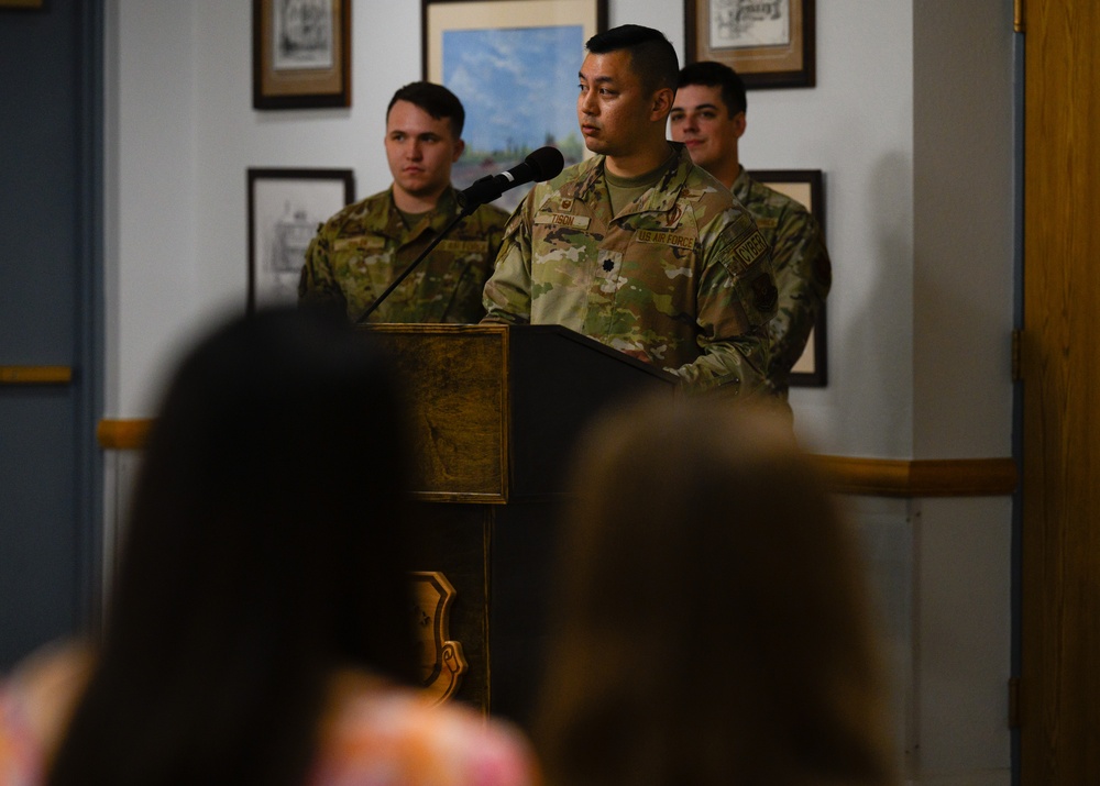 90th Communications Squadron Change of Command