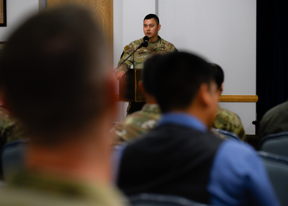 90th Communications Squadron Change of Command