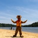 Bobber the Water Safety Dog Enjoys a Day at the Beach