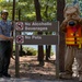 Bobber the Water Safety Dog and Park Ranger Ray Emphasize Park Rules