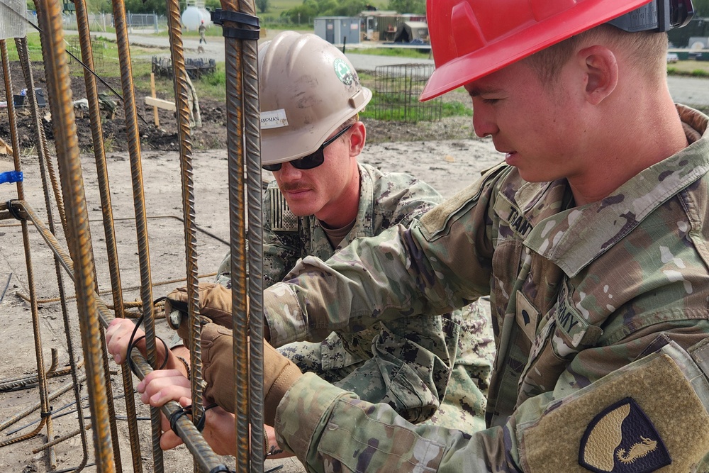 U.S. Army, U.S. Navy, and British Army work together for Resolute Castle 24