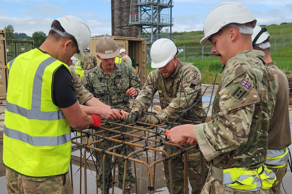 U.S. Army, U.S. Navy, and British Army work together for Resolute Castle 24