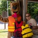 Bobber the Water Safety Dog Welcomes Visitors at Rocky Branch Park