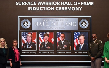 SDDC inaugural Surface Warrior Hall of Fame Class