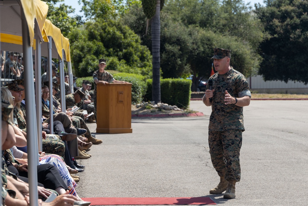 1st Bn., 11th Marines hosts change of command ceremony