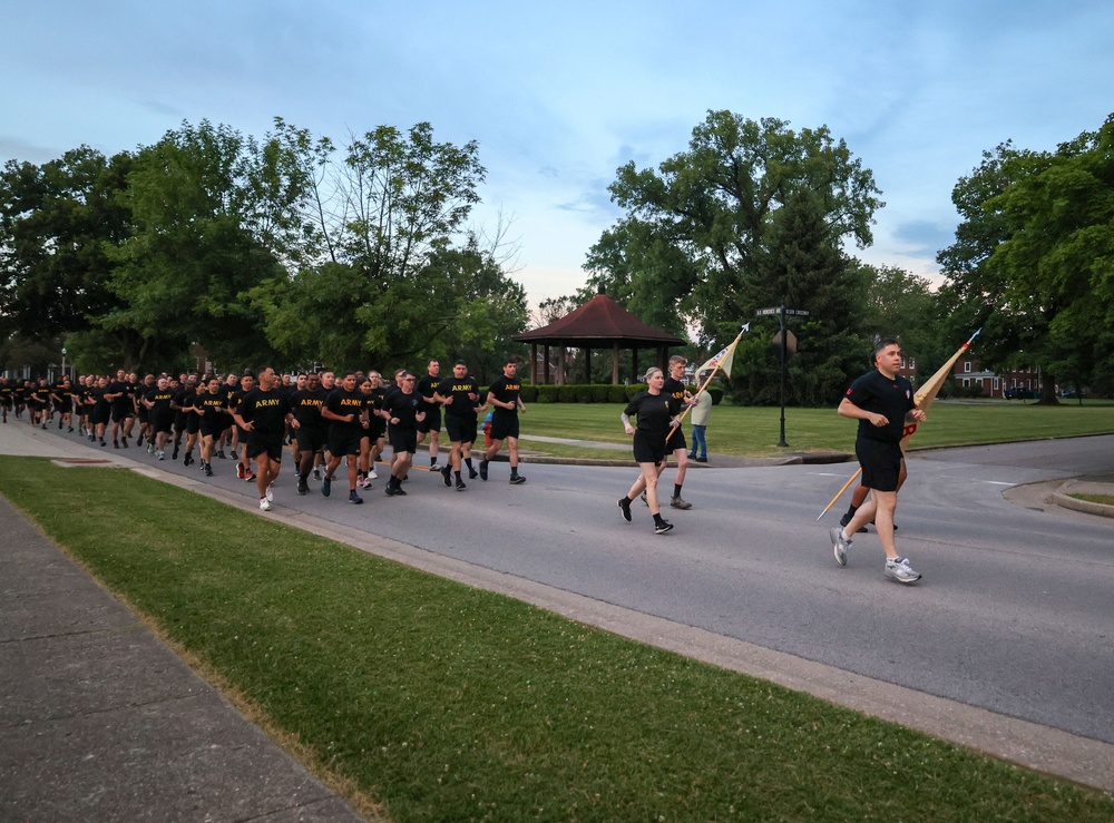 1st TSC celebrates the Army’s 249th birthday with installation 5K