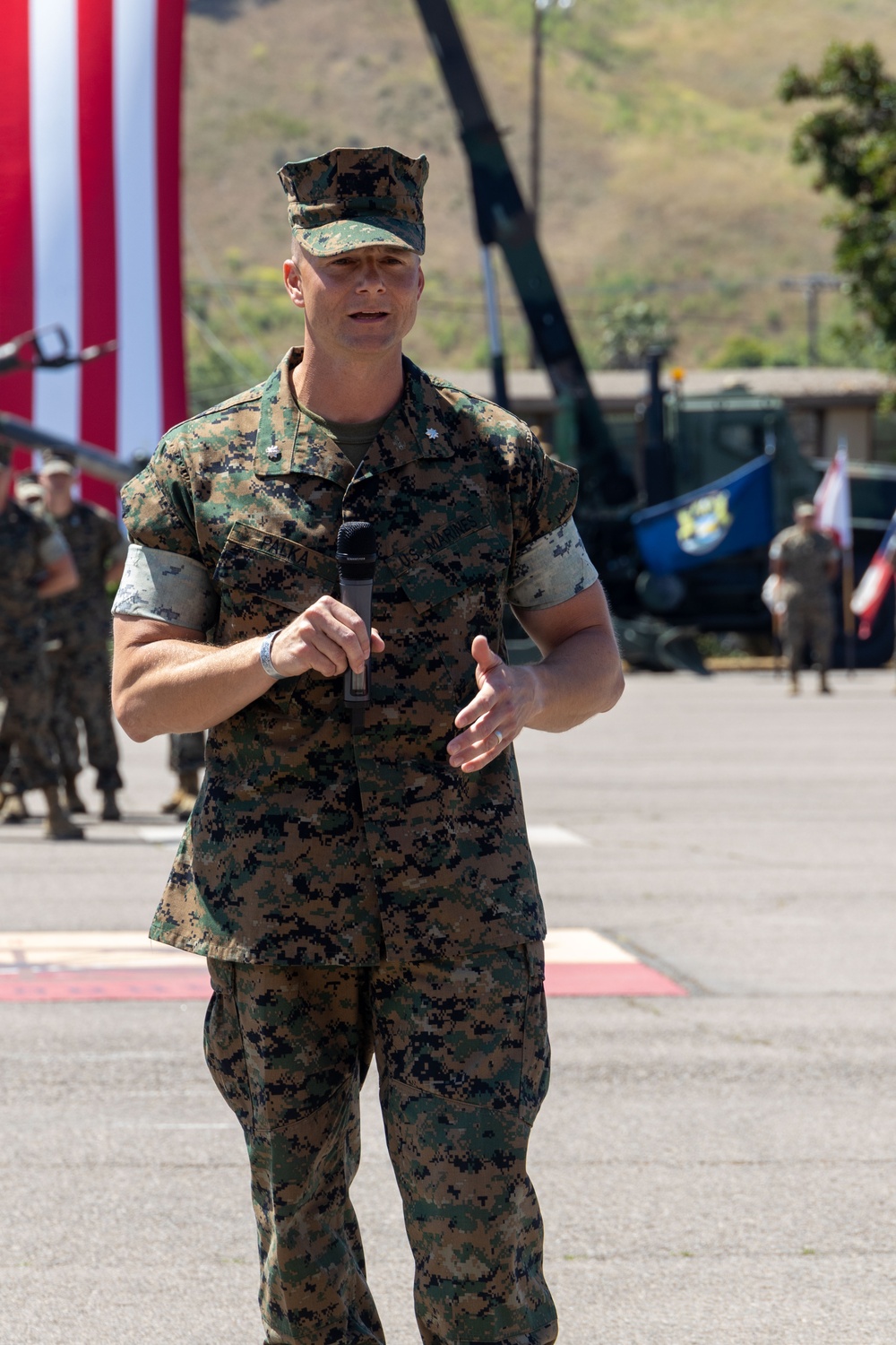 1st Bn., 11th Marines hosts change of command ceremony