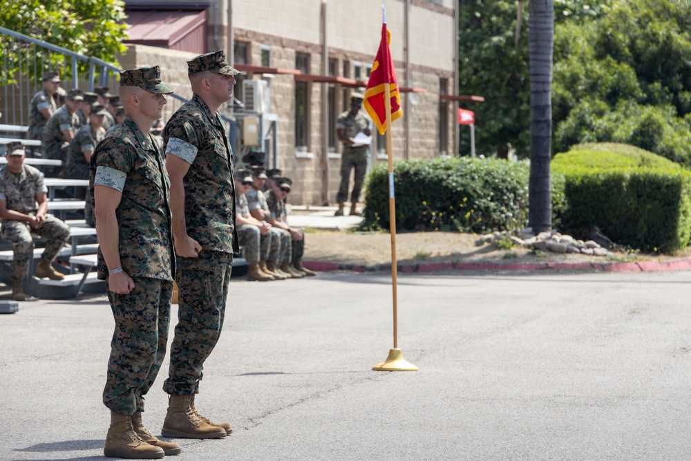 1st Bn., 11th Marines hosts change of command ceremony