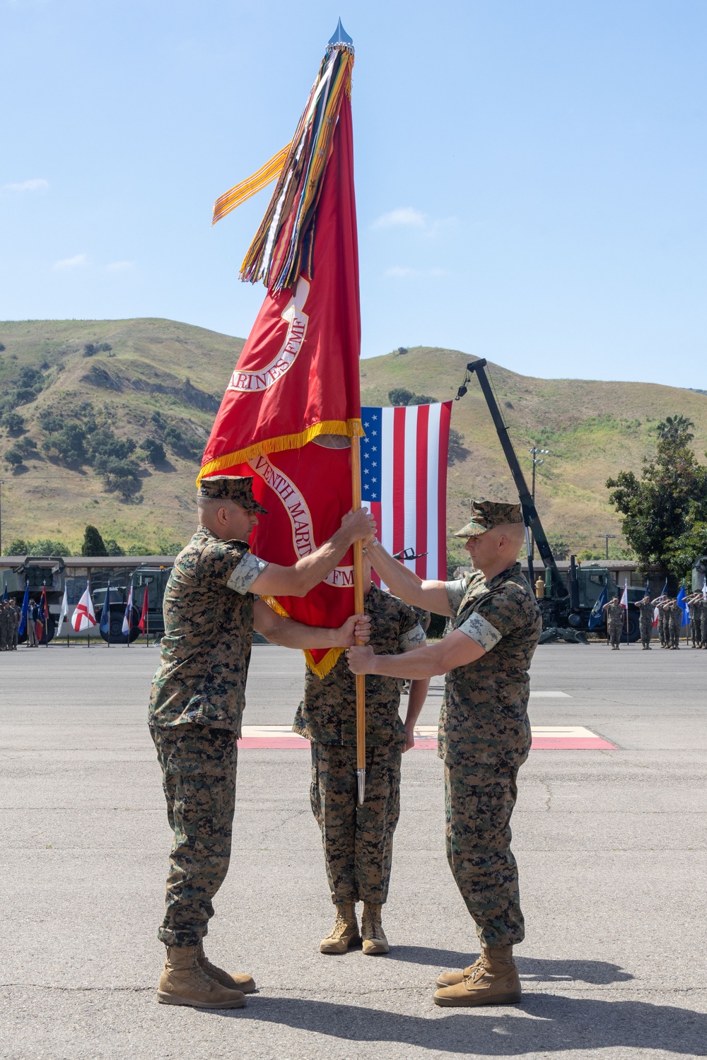 1st Bn., 11th Marines hosts change of command ceremony