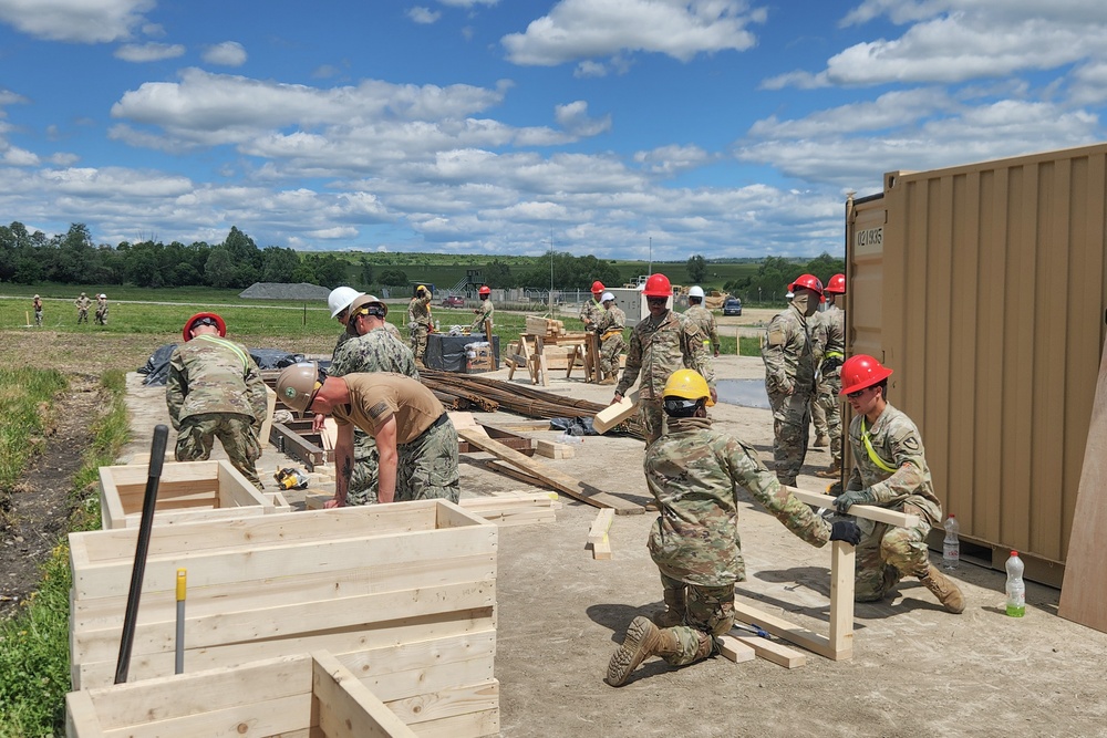 NMCB 11 supports Resolute Castle 24 in Romania