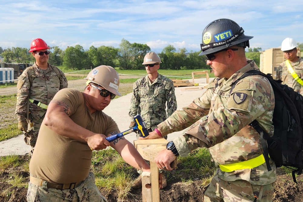 NMCB 11 supports Resolute Castle 24 in Romania