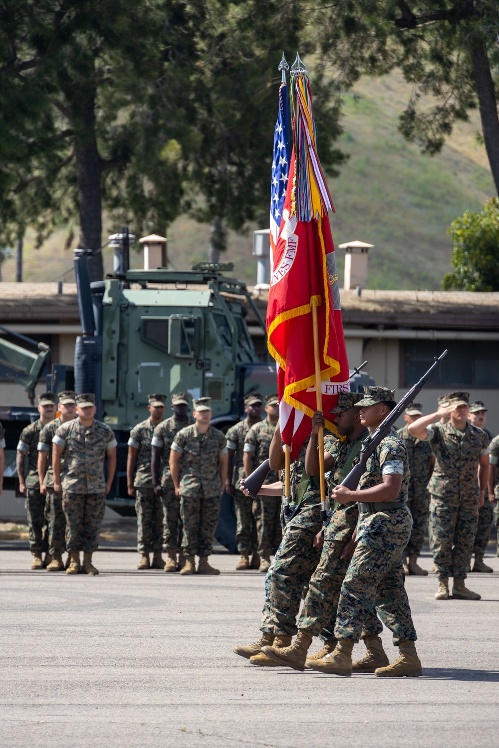 1st Bn., 11th Marines hosts change of command ceremony