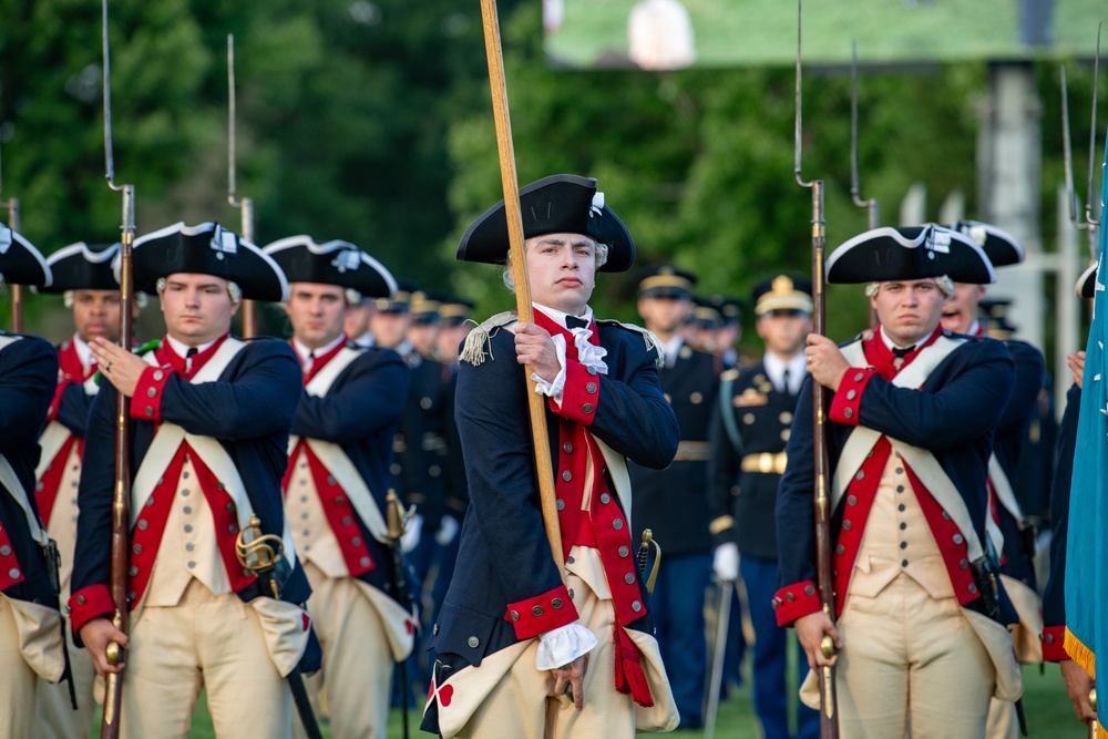 Army Birthday Twilight Tattoo at Joint Base Henderson Hall