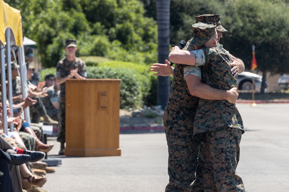 1st Bn., 11th Marines hosts change of command ceremony