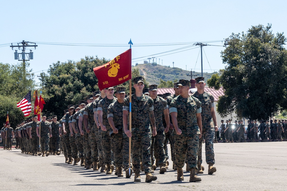 DVIDS - Images - 1st Bn., 11th Marines hosts change of command ceremony ...