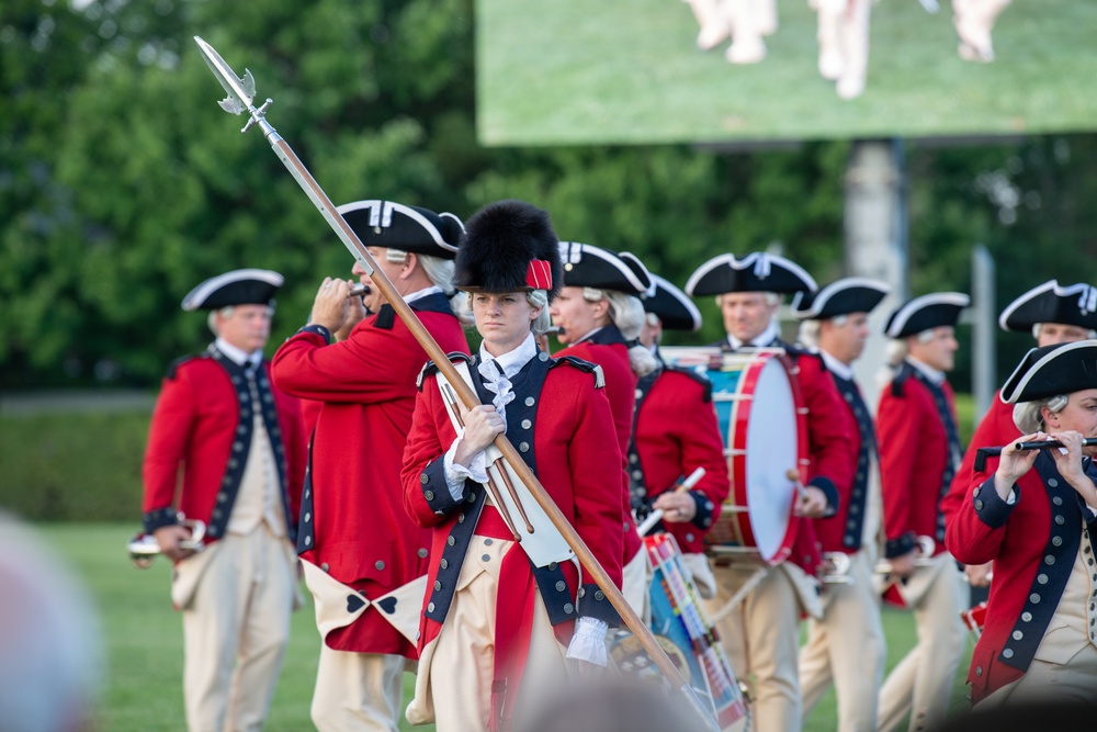 Army Birthday Twilight Tattoo at Joint Base Henderson Hall