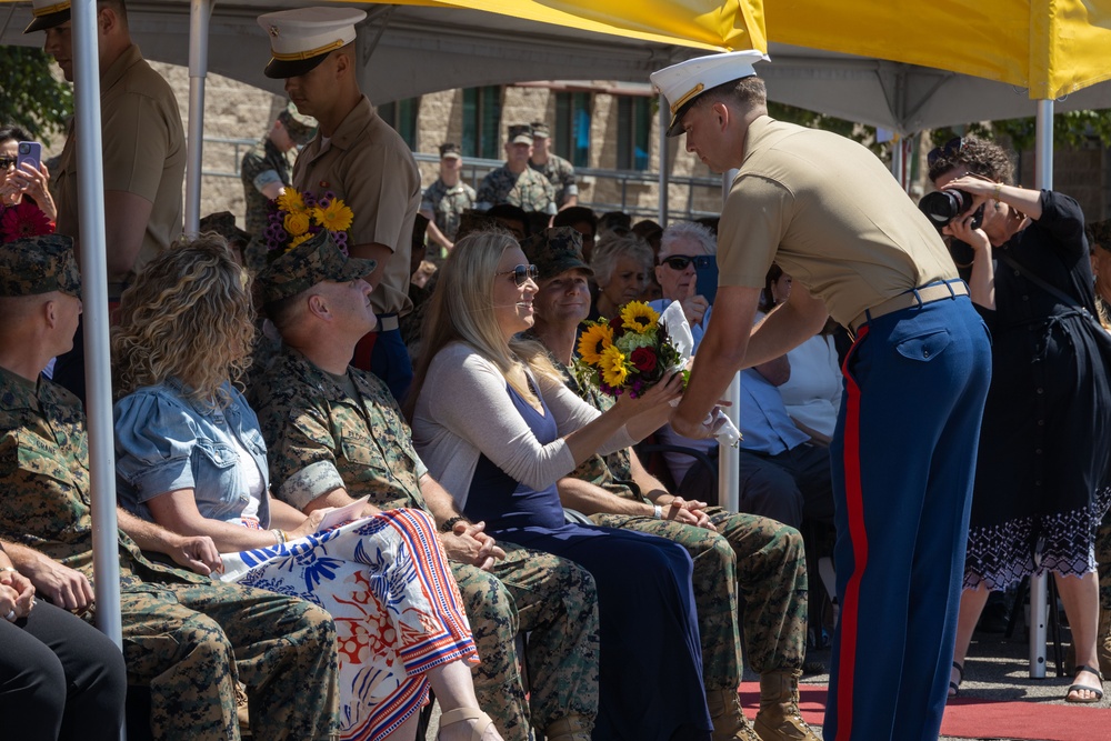 1st Bn., 11th Marines hosts change of command ceremony