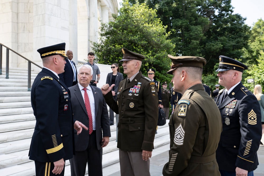 U.S. Army 249th Birthday Wreath-Laying at the Tomb of the Unknown Soldier