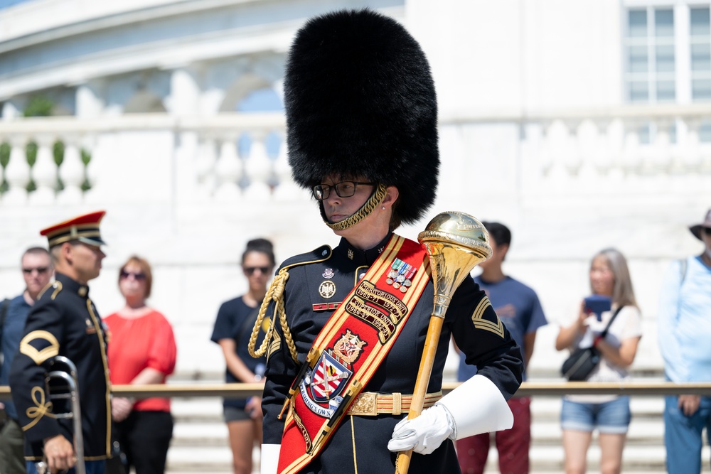 U.S. Army 249th Birthday Wreath-Laying at the Tomb of the Unknown Soldier