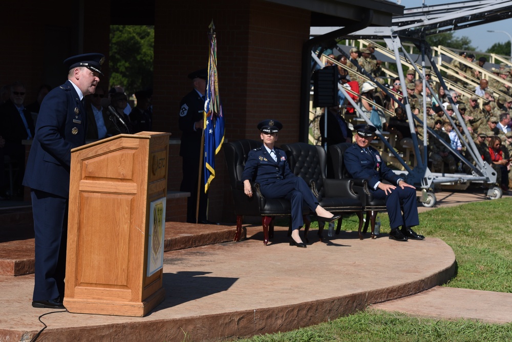 Sheppard AFB: 82d Training Wing Change of Command