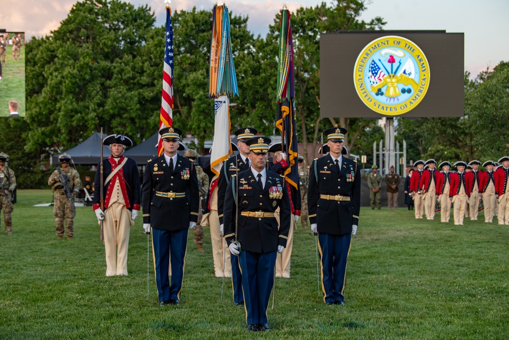 Army Birthday Twilight Tattoo at Joint Base Henderson Hall
