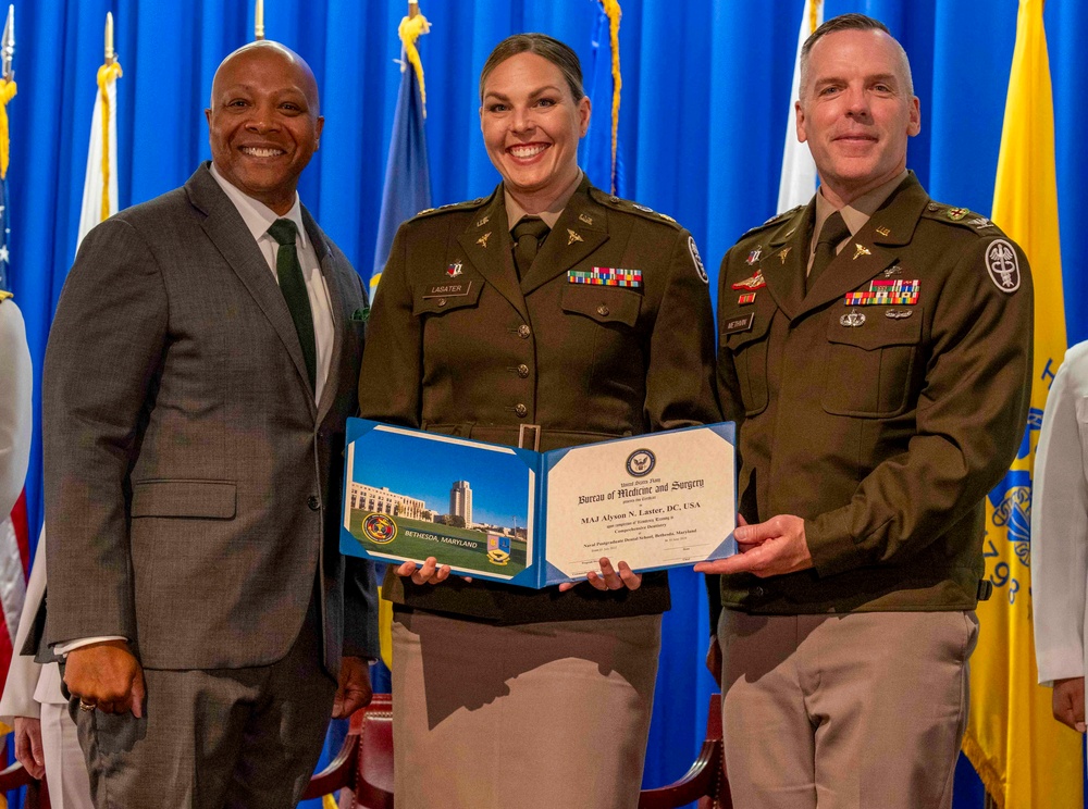 Naval Postgraduate Dental School Graduation