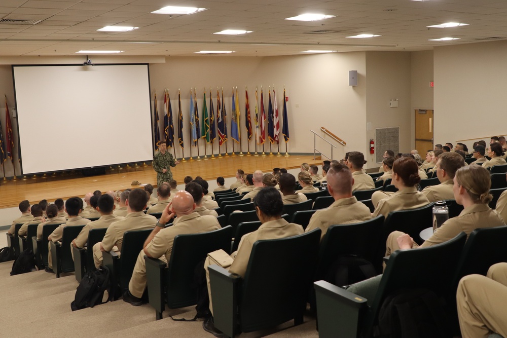 Nurturing the Leaders of Tomorrow: Captain Austin W. Duff, Commanding Officer, Officer Training Newport