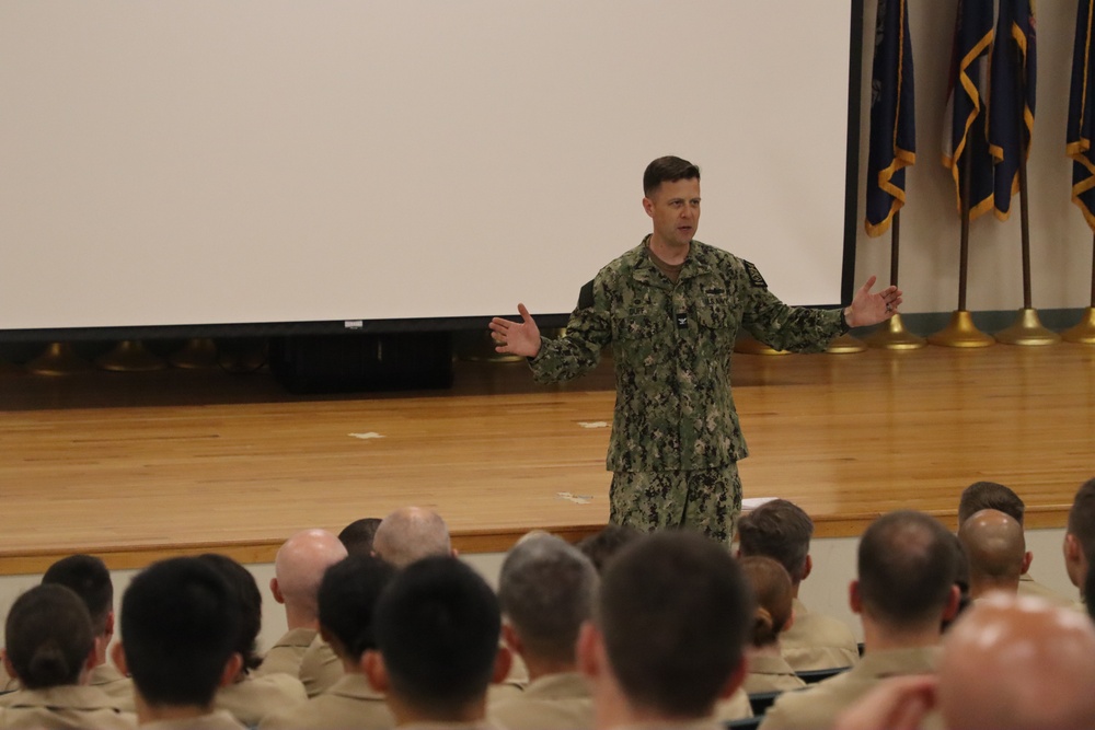 Nurturing the Leaders of Tomorrow: Captain Austin W. Duff, Commanding Officer, Officer Training Newport