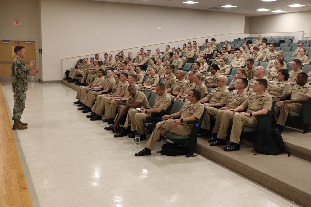 Nurturing the Leaders of Tomorrow: Captain Austin W. Duff, Commanding Officer, Officer Training Newport